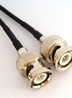 射频连接线跳线示波器线BNC公头转公头BNC-J/RG174线线外径2.8mm