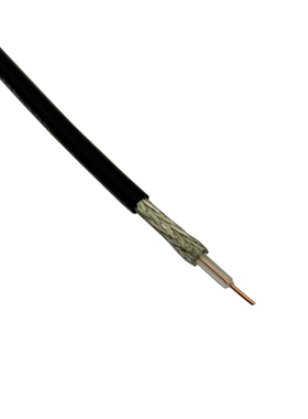 射频同轴线缆LMR100低损耗同轴线镀锡铜编织ALS100铜导体RG174