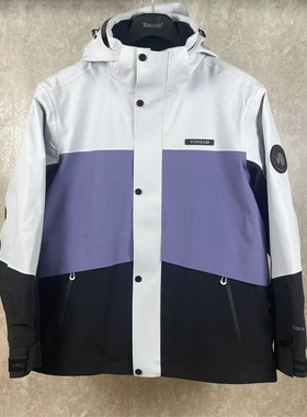 探路者冲锋衣男24秋冬户外三合一套绒保暖外套登山服TAWWAM91209