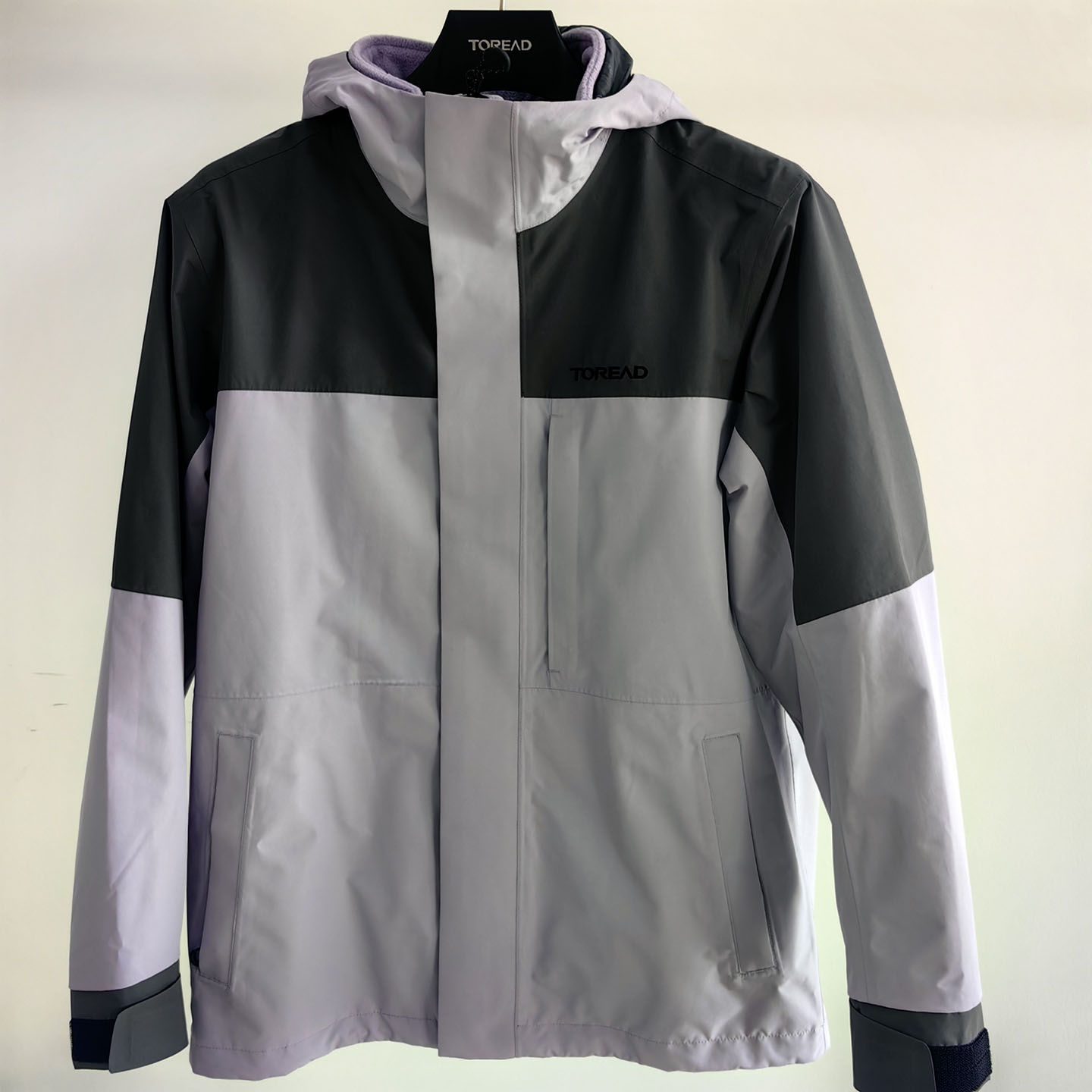 探路者冲锋衣男套绒保暖防水