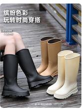 回力雨鞋女款长筒保暖防水鞋防滑日系时尚外穿胶鞋成人中高筒雨靴