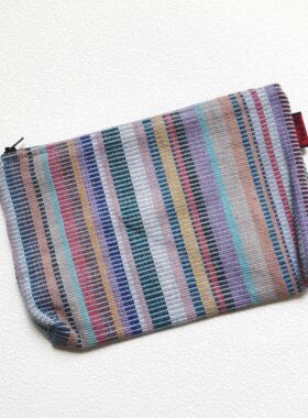 尼泊尔WSDO纯棉手织布防水里布洗漱包 化妆包手拿包大号