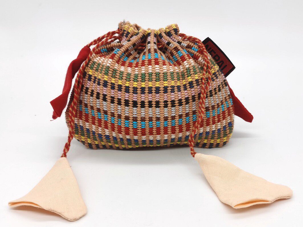 民族风抽绳袋DIY收纳袋