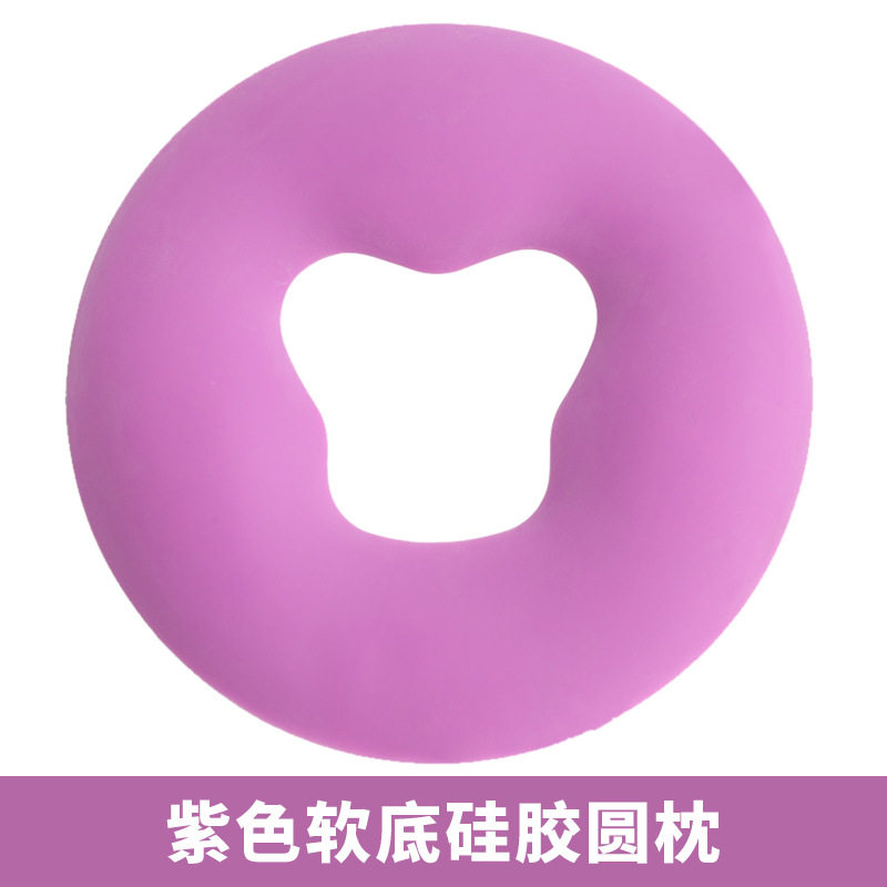 美容院趴着按摩专用枕胸枕硅胶枕