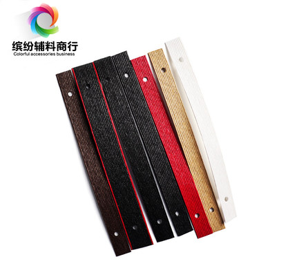 高档牛皮纸排绳10股宽扁手提袋绳纸质手挽拎绳 环保纸绳铆钉款