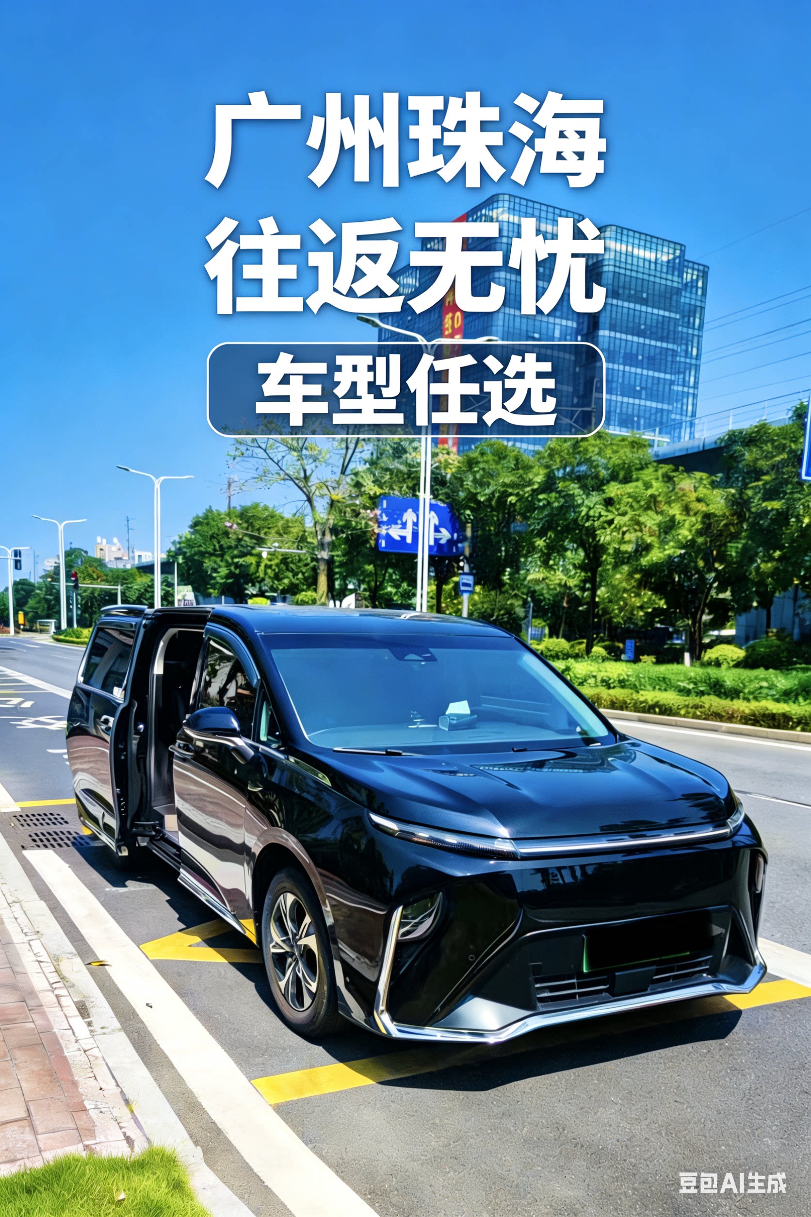 广州到珠海包车商务服务
