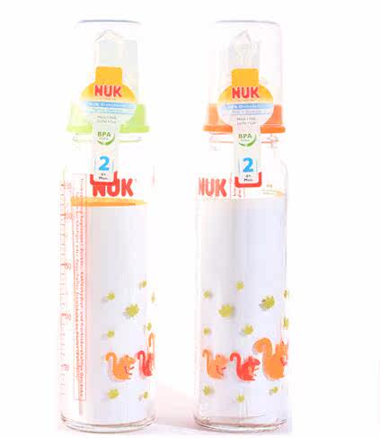清仓处理 品牌正品 NUK标口大玻璃奶瓶230ML带2号硅胶中圆孔奶嘴|msdalam kategori lampin/Xihu/makan/push pelarik, Memberi makan botol/botol yang berkaitan, Memberi makan botol - dari Buy2taobao.com untuk memberikan perkhidmatan ejen Taobao profesional membeli