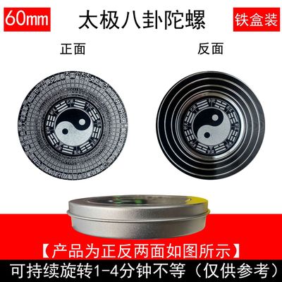 爆款热卖太极元素八卦复古风水罗盘指尖陀螺热门玩具解压减压神器