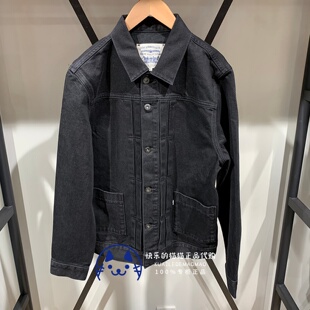 【特价】Levis李维斯专柜正品男士LMC高端黑色牛仔外套28943-0009