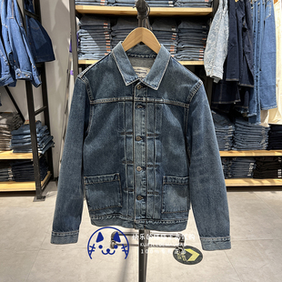 Levis李维斯专柜正品男士LMC水洗高端翻领牛仔夹克外套28943-0019