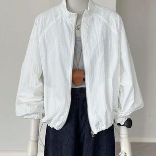 韩国衣女薄款 外套休闲冲锋衣春夏户外休闲百搭运动夹克女 爆款