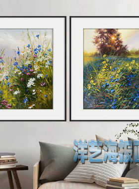 Valeria Sarnavskaya作家植物花卉装饰画 客厅餐厅壁画酒店墙挂画