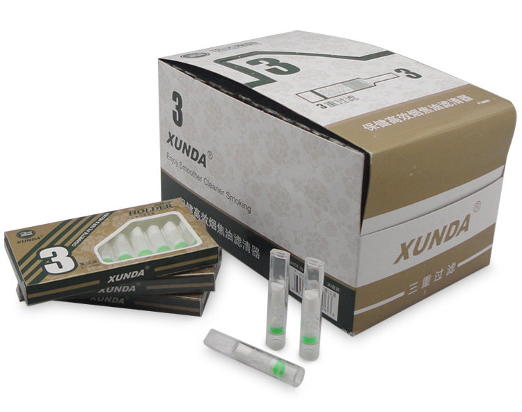 正品迅达2009烟嘴三重过滤XUNDA