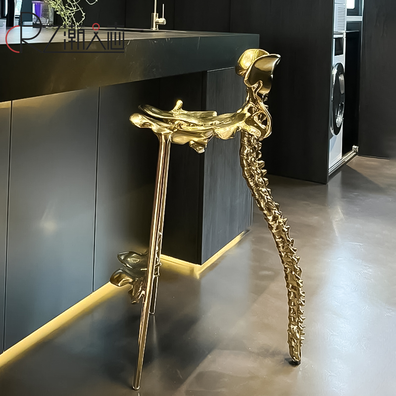 黄铜撒旦椅别墅大平层装饰