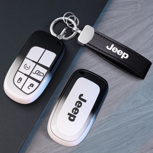 jeep吉普钥匙套专用指南者自由光侠大切诺基大指挥官男汽车壳扣包