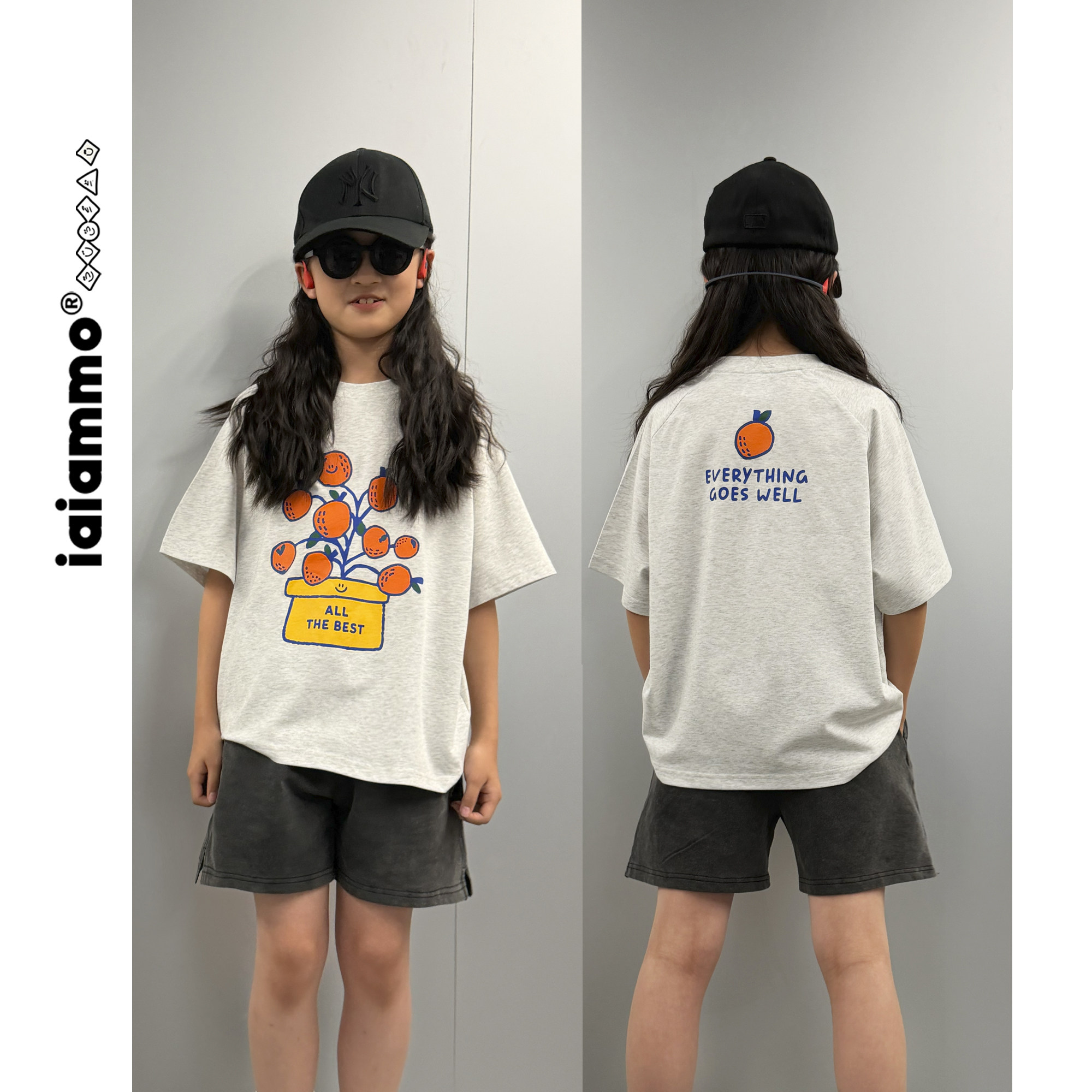 iaiammo丨26原创设计「新年大吉」 马年男女中大儿童 新年短袖T恤,童装/婴儿装/亲子装,T恤,淘宝优惠券,粉丝福利购,淘宝优惠卷