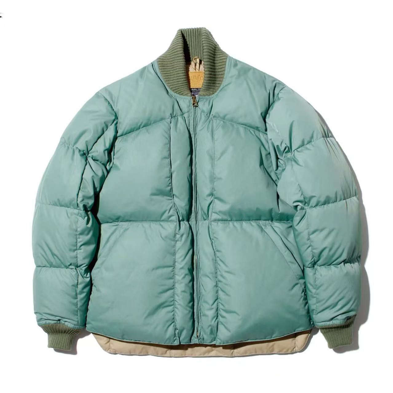 正规代理【superXY】现货 Rocky Mountain 水蓝色复古款羽绒服