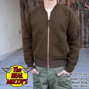 现货【superXY】The REAL McCOY'S 精纺羊毛C-2开衫毛衣 可内搭A2