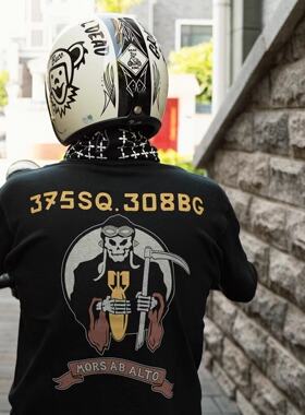 正规代理【superXY】现货TOYS McCOY店铺限定死神降临骷髅短袖T恤