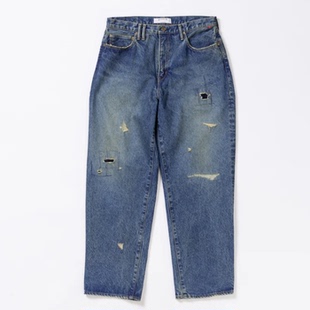 superXY 仔裤 现货 水洗破坏做旧工装 ANACHRONORM 正规代理