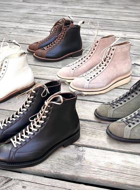 正规代理【superXY】现货 Brother Bridge 马皮短脸拳击靴 日本制