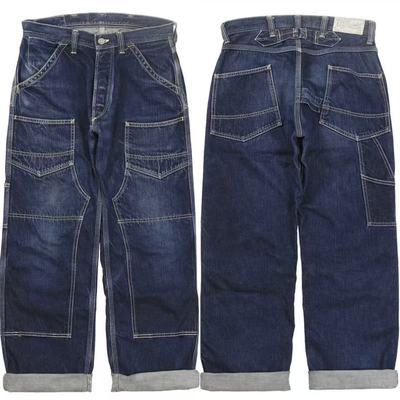 井下工装裤FREEWHEELERS牛仔白色