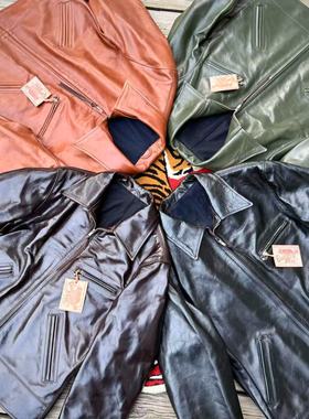 现货【superXY】RAINBOW COUNTRY小熊 独家限定1930S马皮鹿皮夹克