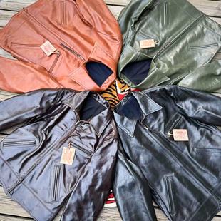 现货【superXY】RAINBOW COUNTRY小熊 独家限定1930S马皮鹿皮夹克