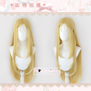 【kiratime】夏日重现 小舟潮 cosplay假发 金色长直造型发