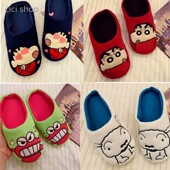 卡通系列家居室内防滑地板棉拖鞋 软底静音情侣保暖拖鞋