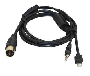 适用于建武CD机车载音频线用于苹果5 充电播放音乐出口畅销