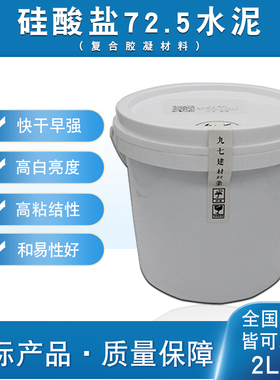 硅酸盐72.5水泥白色高强度粘性地坪UHPC砂浆混凝土ECC预拌装配式