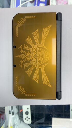 原装中古new 3DSLL塞尔达限定版 64G内存 下载好游戏