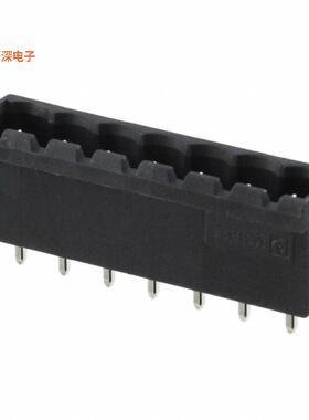 1740343 |接头，公引脚，带罩（4 面）TERM BLOCK HDR 7POS 5MM