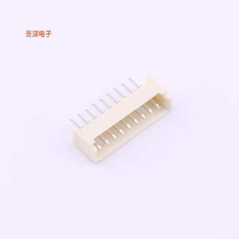 JS12T-S09MXA-00 |耐高温料线对板针座插件,P=1.25mm