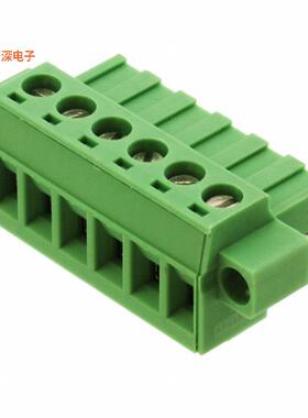 1805343 |插头，母插口TERM BLOCK PLUG 6POS 5.08MM