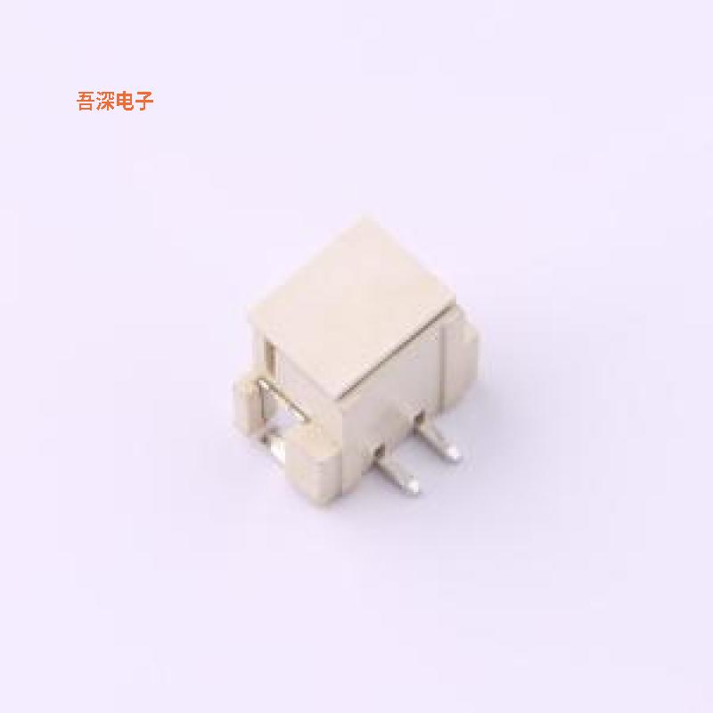 D254F2L1-2W2P43 |XH2.54 1x2P 立贴线对板针座SMD,P=2.5mm