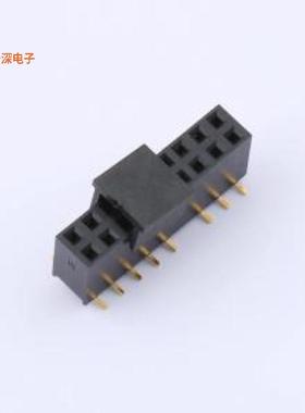 F185-1209A4BMUB4 |排母结构：U型，颜色：黑色 耐高温