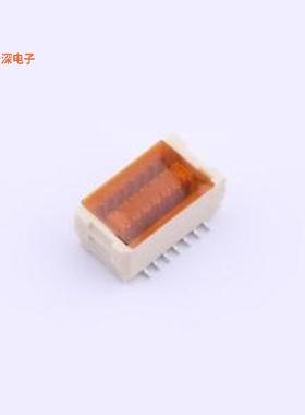 HDGC1006WV-S-2X7P |带扣线对板针座SMD,P=1mm