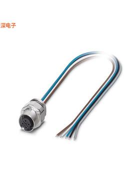 1519998 |插头CIRC CBL 5POS PLUG TO WIRE 1.64'