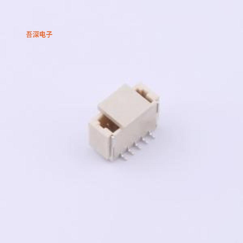 WAFER-SH1.0-5PLB |加盖线对板针座SMD,P=1mm