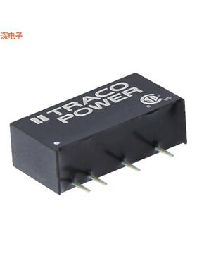 TRA 1-0513 |隔离模块DC DC CONVERTER 15V 1W