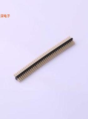 X1321WV-2x37J-C30D23 |排针上针C3.0 下针2.3mm,6T料,Au足1u