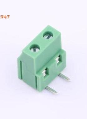 KF129R-7.5-2P |螺钉式接线绿色铜环保一字可拼