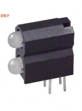 5530711300F |绿色，红色（x 2） CBI 3MM BI-LVL GRN/RED RA