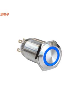 MPI005R28LSBL12 |前面板安装SWITCH PB SPCO ILLUM BLU SS