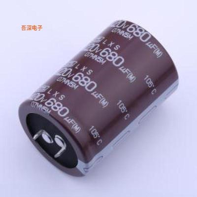 ELXS421VSN681MA50S |原装插件,D35xL50mm牛角型电解