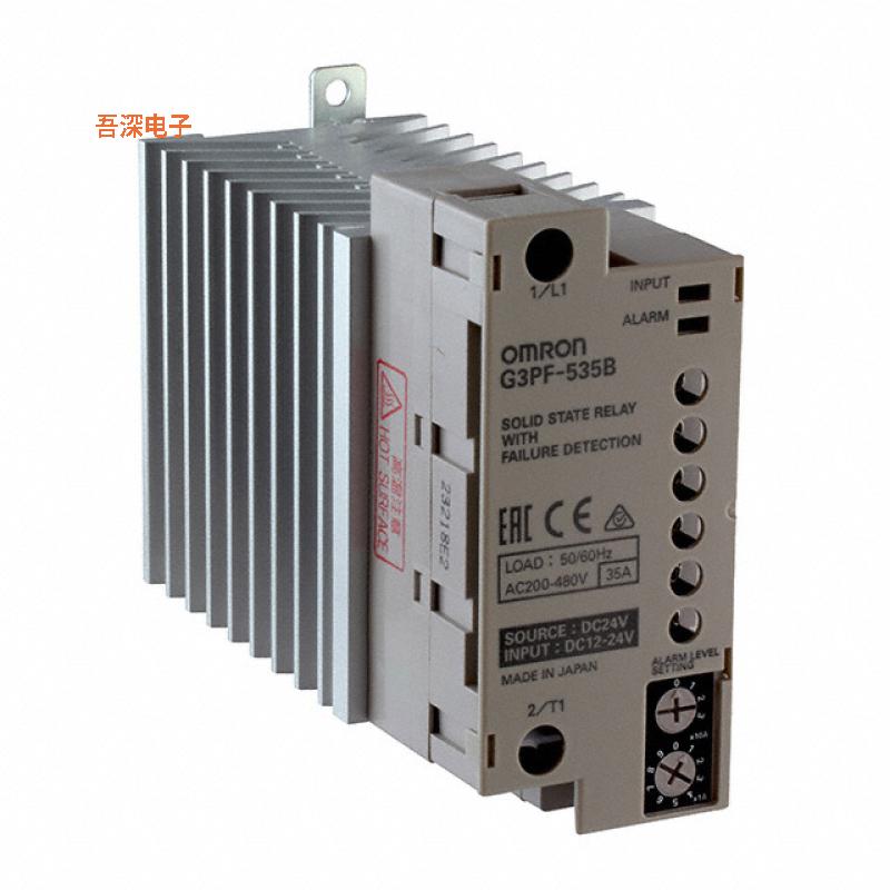 G3PF-535B DC24 |DIN 轨道SSR RELAY 35A 200-480V