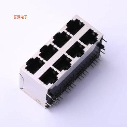 HC-RJ45-059A-2*4-3|原装插件以太网(RJ45 RJ11