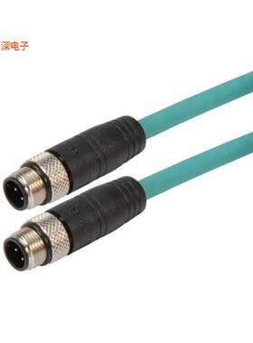 TRG501-T4T-3M |插座CIRC CBL 4POS RCPT TO RCPT 9.84'